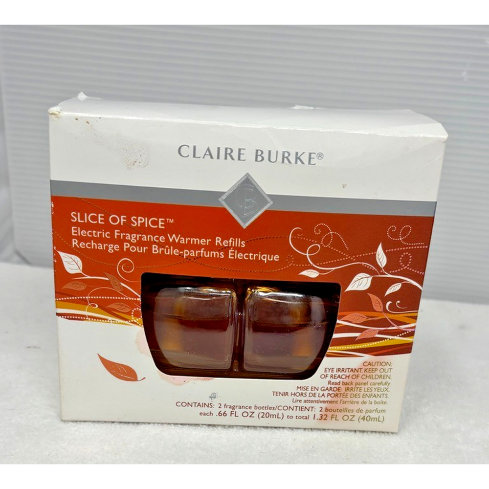 Claire Burke Electric Fragrance Warmer Refill Slice of Sp Pack of 2 Refills‎